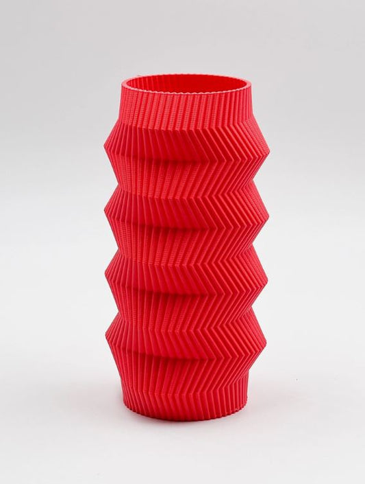 Marius Soliflora Vase Red