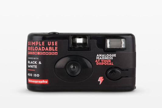 Simple Use Reloadable Film Camera Black & White