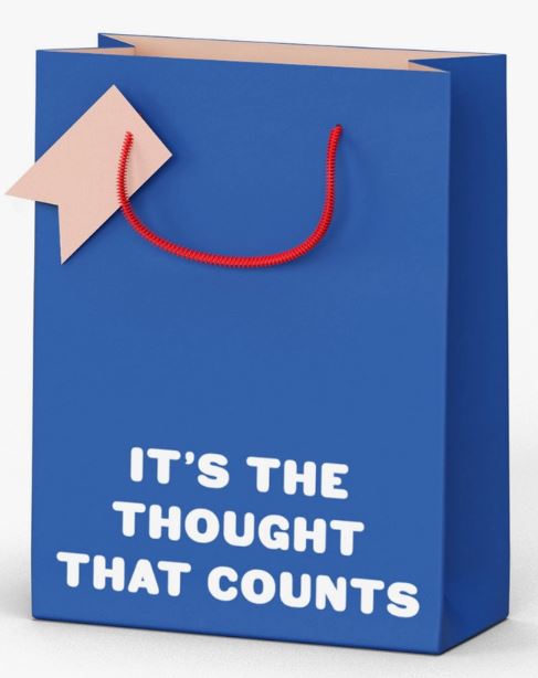 Ohh Deer: It's the Thought That Counts Small Gift Bag