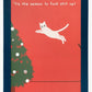 Ohh Deer: Ken the Cat Christmas Card Set - Pack of 12