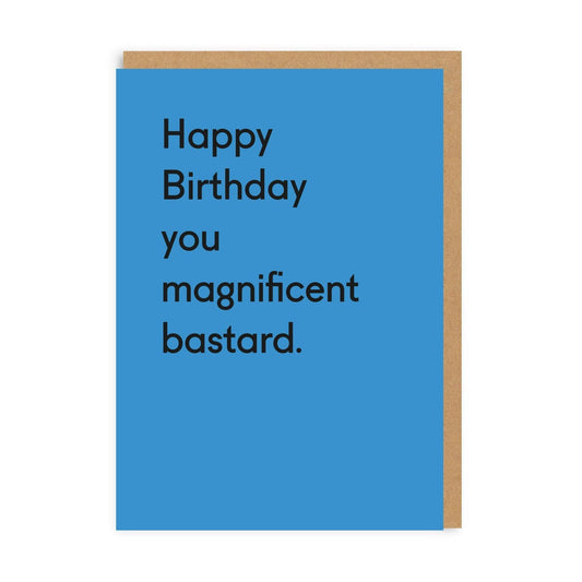 Ohh Deer: You Magnificent Bastard Birthday Card