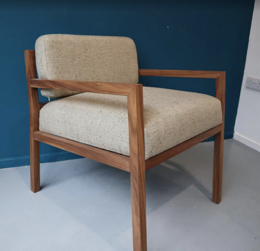 Irish Handmade Oak Accent Chair - David Oliver Bespoke