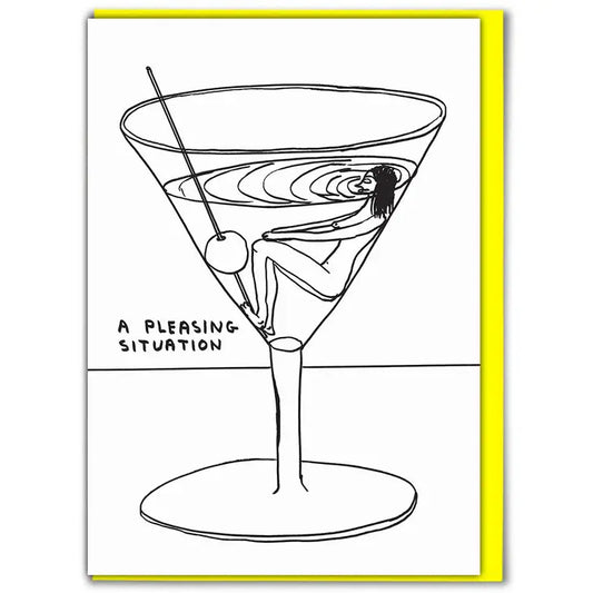 Card - David Shrigley - "Pleasing Situation"