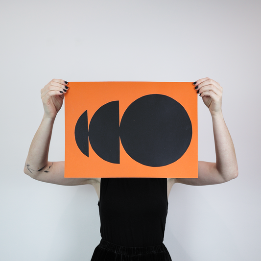 Outset Print - Orange