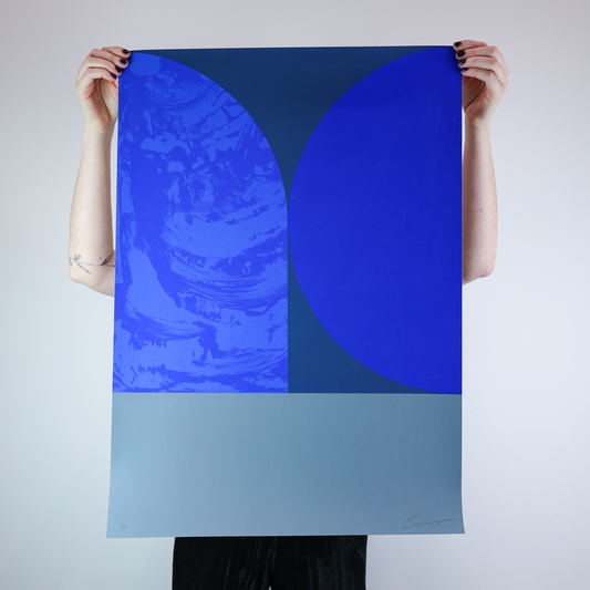 '‘Modular #2’' (Blue) - Alastair Keady - Unframed