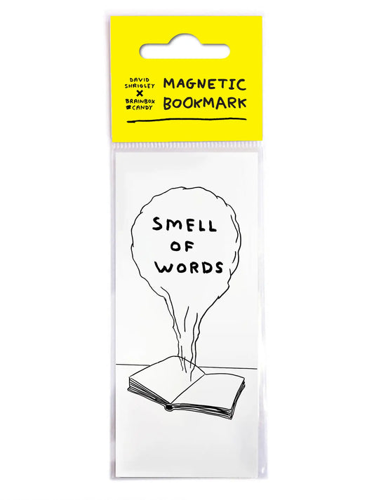 David Shrigley: Bookmark ''Smell of Words''