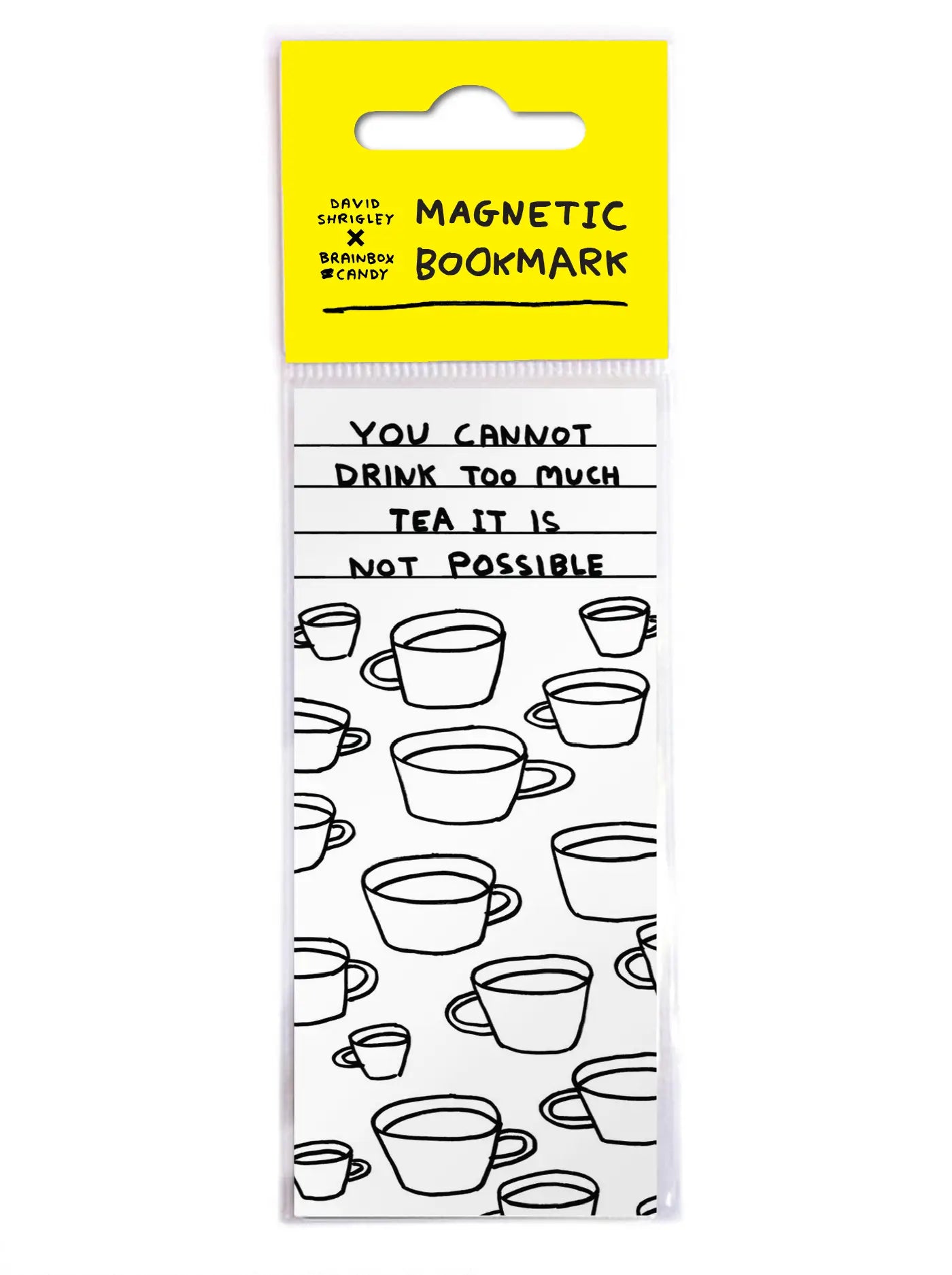 David Shrigley: Bookmark "Too Much Tea"